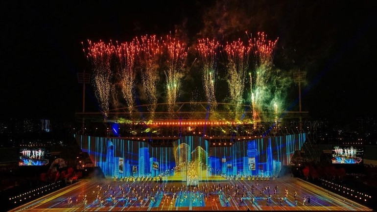 Chương trình được đầu tư dàn dựng công phu. (Ảnh: BTC) Chương trình được đầu tư dàn dựng công phu. (Ảnh: BTC)