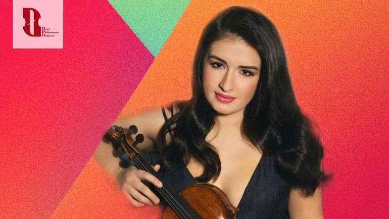 Đêm nhạc có sự góp mặt của nữ nghệ sĩ violin trẻ tài năng Sara Dragan. (Ảnh: Ban tổ chức)