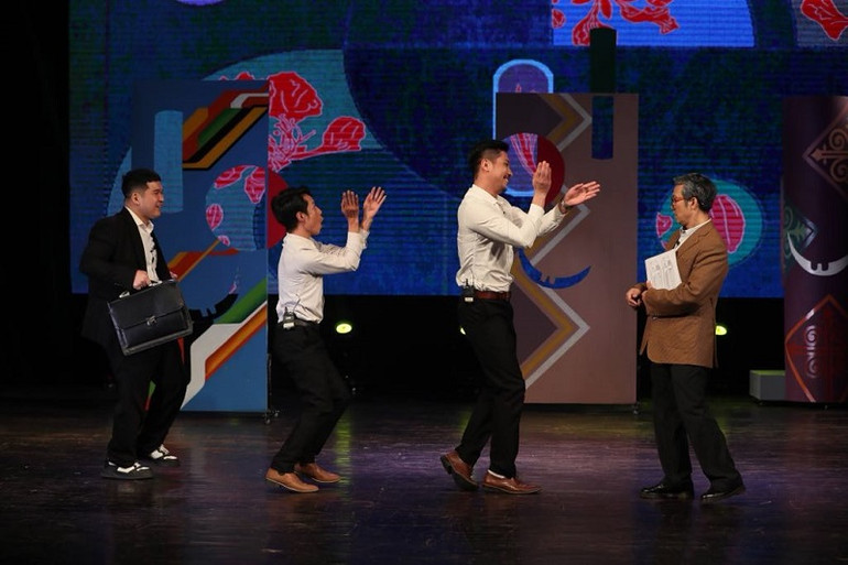 Chương trình mang đến cho khán giả nhiều tiếng cười thú vị.