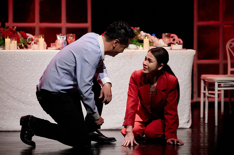 Vở diễn "khoe" được thực lực của dàn diễn viên tài năng. (Ảnh: Nhà hát Tuổi trẻ)