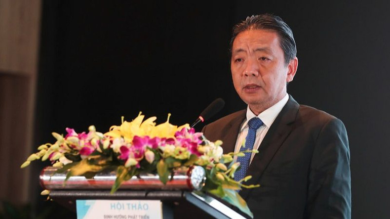 Thứ trưởng Hoàng Đạo Cương phát biểu. (Ảnh: Nam Nguyễn) Thứ trưởng Hoàng Đạo Cương phát biểu. (Ảnh: Nam Nguyễn)