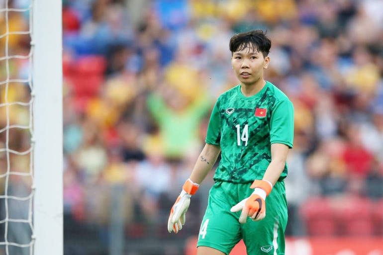 Thủ môn Trần Thị Kim Thanh (sinh ngày 18/9/1993). (Ảnh: Getty)