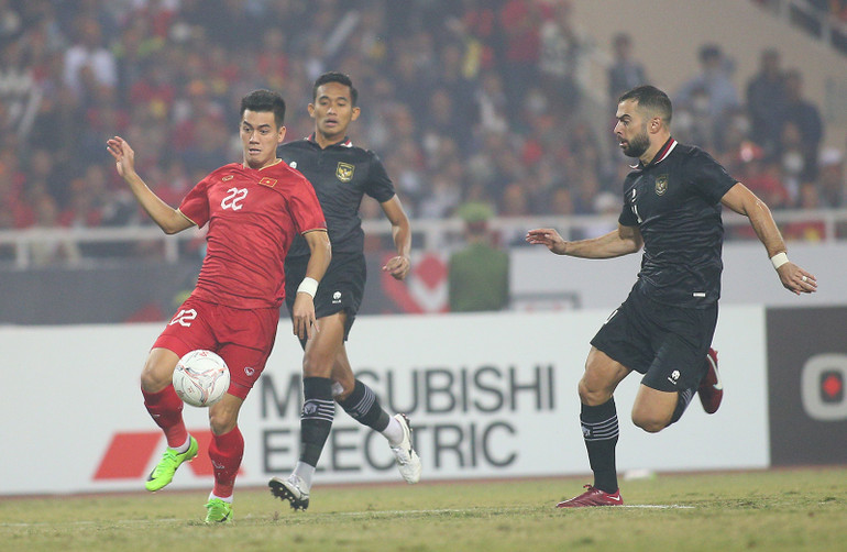 Tiến Linh là hy vọng hàng đầu trên hàng công tuyển Việt Nam. (Ảnh: Vietnamnet)