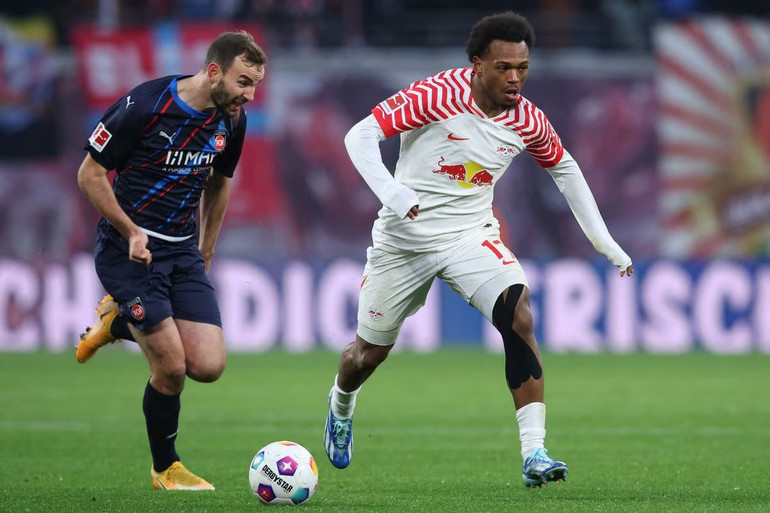 Openda tỏa sáng trong màu áo Leipzig. (Ảnh: DH)