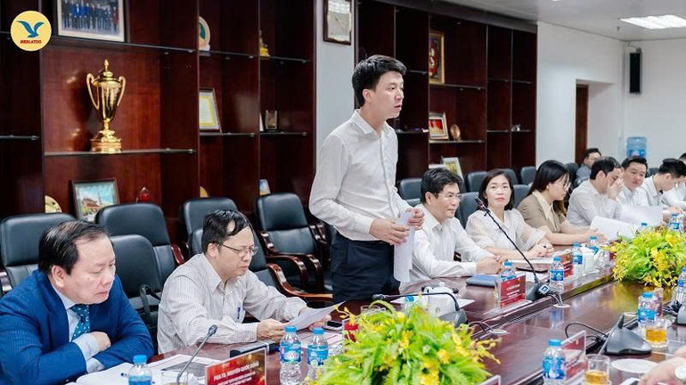 TS Nguyễn Trí Anh, Tổng Giám đốc MEDLATEC Group, phát biểu tại buổi lễ ký kết. TS Nguyễn Trí Anh, Tổng Giám đốc MEDLATEC Group, phát biểu tại buổi lễ ký kết.