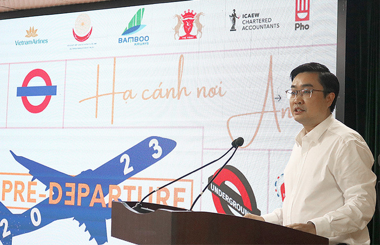 Phó Chủ tịch Hội SInh viên Việt Nam Nguyễn Bá Cát đánh giá về chương trình SVUK Pre-Departure năm nay.