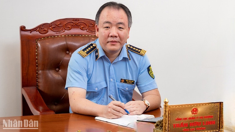 Tổng cục trưởng Quản lý thị trường Trần Hữu Linh.