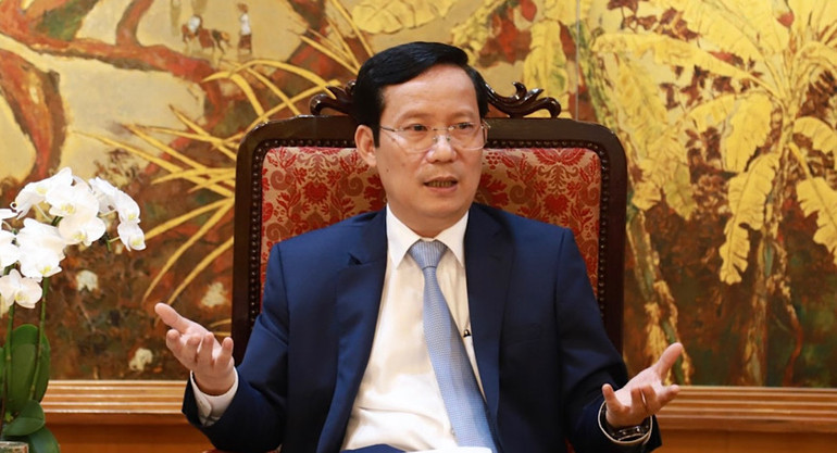 Chủ tịch VCCI Phạm Tấn Công.