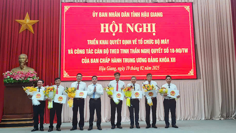 Hậu Giang công bố thành lập các sở sau sắp xếp ảnh 2