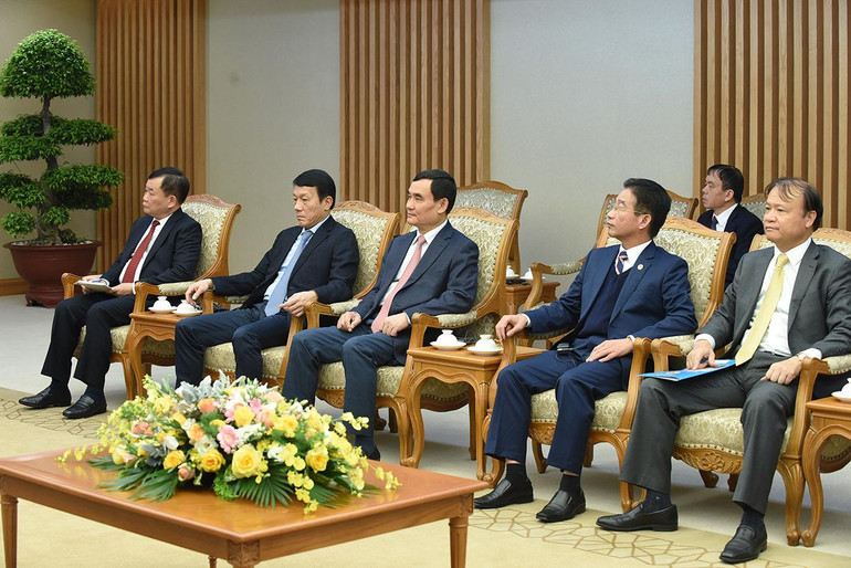 [Ảnh] Thủ tướng Phạm Minh Chính tiếp Phó Tổng thống Nigeria Yemi Osinbajo ảnh 3