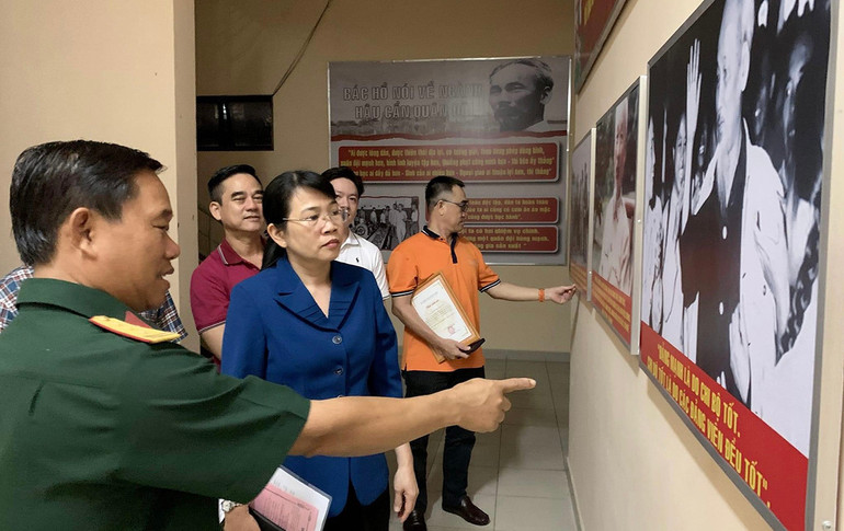 Xây dựng không gian văn hóa Hồ Chí Minh tại quận Tân Phú. Xây dựng không gian văn hóa Hồ Chí Minh tại quận Tân Phú.