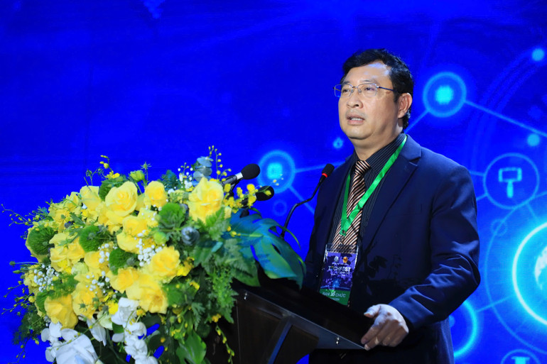 Ông Phạm Hồng Quất, Cục trưởng phát triển thị trường và doanh nghiệp khoa học và công nghệ phát biểu ý kiến.