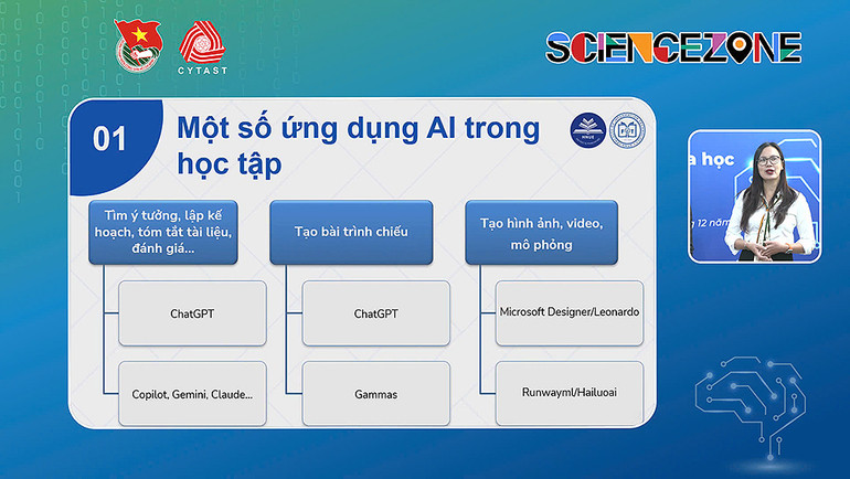 Các chuyên gia chia sẻ kiến thức tại chương trình.
