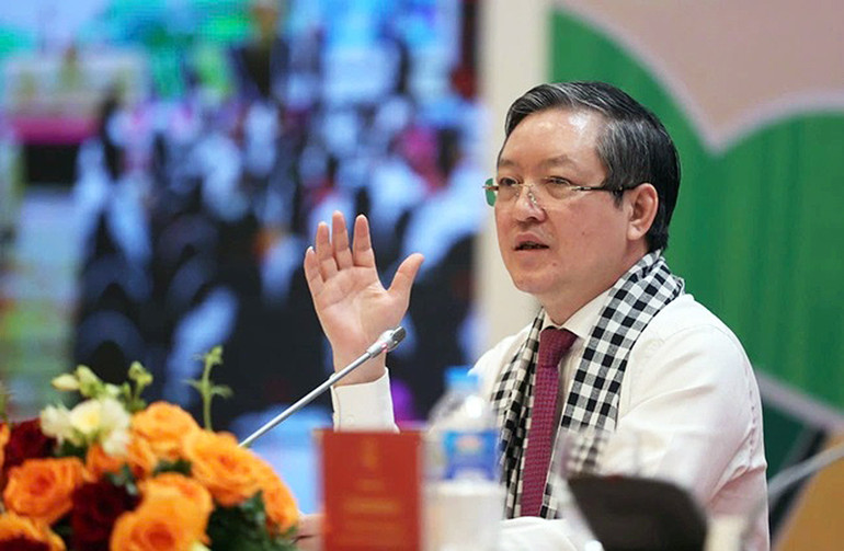 Đồng chí Lương Quốc Đoàn tại Diễn đàn Chủ tịch Hội Nông dân Việt Nam-Bộ trưởng Nông nghiệp và Phát triển nông thôn "Lắng nghe nông dân nói" ngày 14/10 vừa qua. Đồng chí Lương Quốc Đoàn tại Diễn đàn Chủ tịch Hội Nông dân Việt Nam-Bộ trưởng Nông nghiệp và Phát triển nông thôn "Lắng nghe nông dân nói" ngày 14/10 vừa qua.