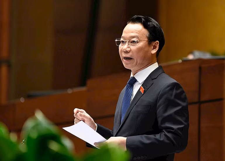 Bộ trưởng Tài nguyên và Môi trường Đỗ Đức Duy.