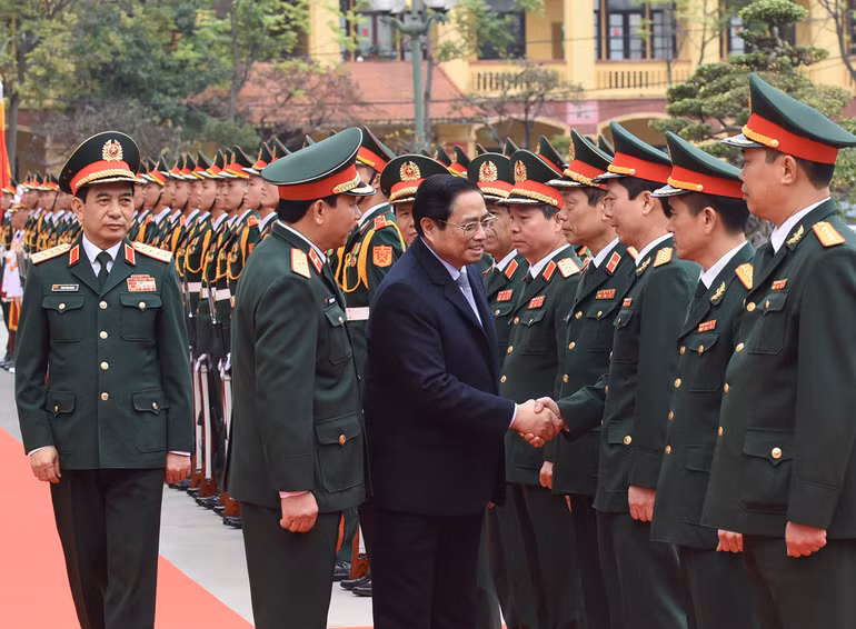 Thủ tướng Phạm Minh Chính với các đại biểu. Thủ tướng Phạm Minh Chính với các đại biểu.