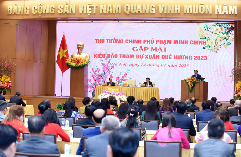 Quang cảnh buổi gặp mặt.