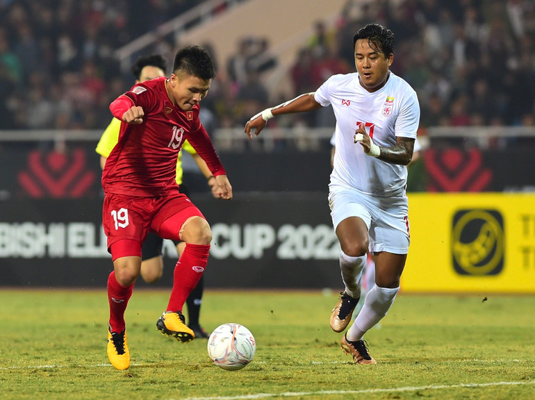 Quang Hải chưa để lại nhiều điểm nhấn.