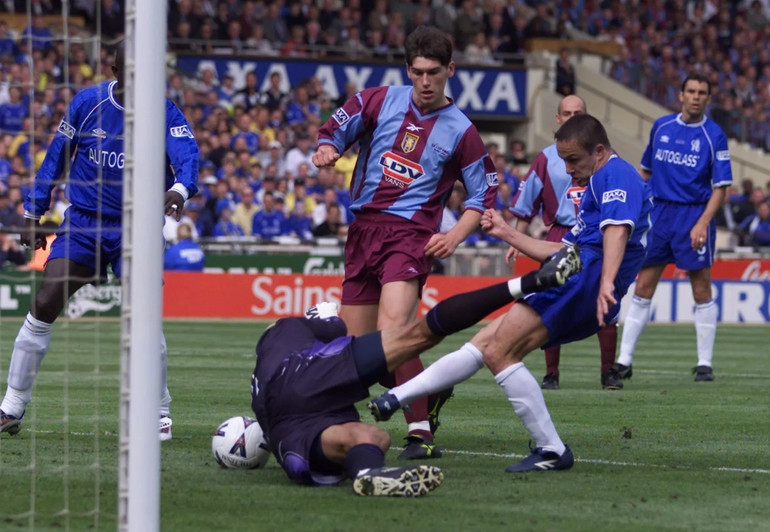 Villa từng để thua Chelsea 0-1 trong trận chung kết FA năm 2000. (Ảnh: AstonVillaFC) Villa từng để thua Chelsea 0-1 trong trận chung kết FA năm 2000. (Ảnh: AstonVillaFC)