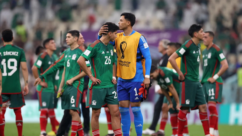 Mexico thất bại tại World Cup 2022. (Ảnh: Getty)