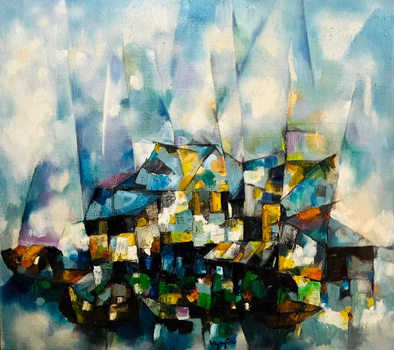 Tranh của Đinh Vũ Hoàng Nguyên.