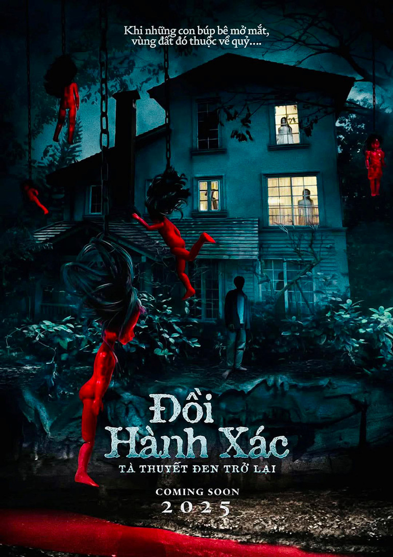 Đồi hành xác - Tà thuyết đen trở lại sẽ mở đầu cho loạt phim kinh dị gồm 5 phần của đạo diễn Lương Đình Dũng với slogan xuyên suốt “món quà sợ hãi được chuyển phát bí ẩn từ phương Đông”. Nguồn ảnh trong bài | ĐPCC Đồi hành xác - Tà thuyết đen trở lại sẽ mở đầu cho loạt phim kinh dị gồm 5 phần của đạo diễn Lương Đình Dũng với slogan xuyên suốt “món quà sợ hãi được chuyển phát bí ẩn từ phương Đông”. Nguồn ảnh trong bài | ĐPCC