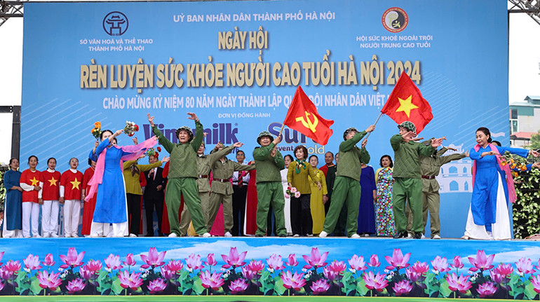 Đây là hoạt động chào mừng Kỷ niệm 80 năm Ngày thành lập Quân đội Nhân dân Việt Nam.