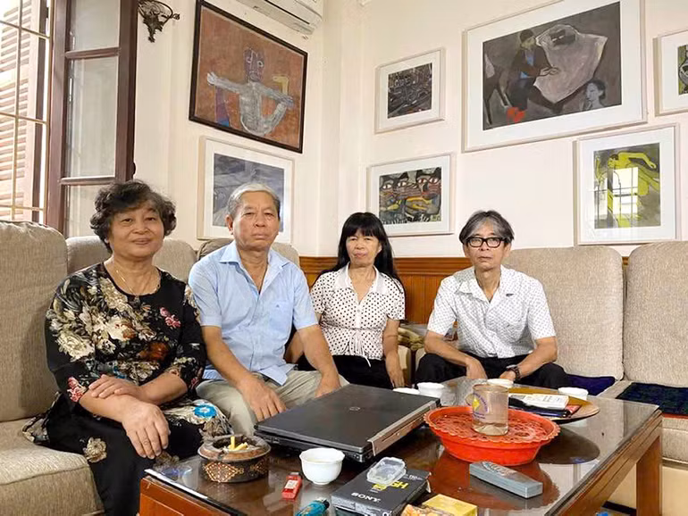 Bốn người con của Chính ủy Nghiêm Kình luôn tự hào về người cha đã hy sinh quên mình vì đất nước.