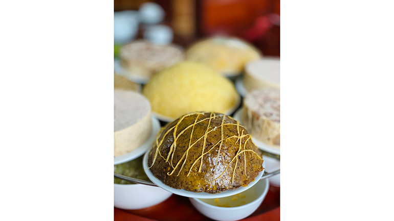 Món mọc hấp độc đáo.