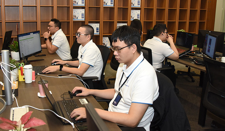 Mô hình khởi nghiệp đổi mới sáng tạo đặt tại Trung tâm Đổi mới sáng tạo Quốc gia (Công ty Cổ phần An ninh mạng SCS).