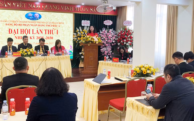 Đảng bộ bộ phận Ngân hàng thương mại cổ phần Bắc Á tổ chức Đại hội lần thứ I.