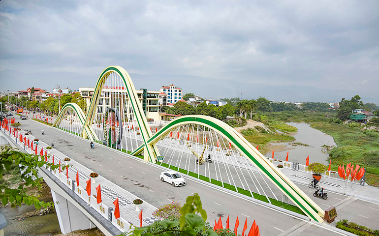 Cầu Thanh Bình. Ảnh | Đức Bảo