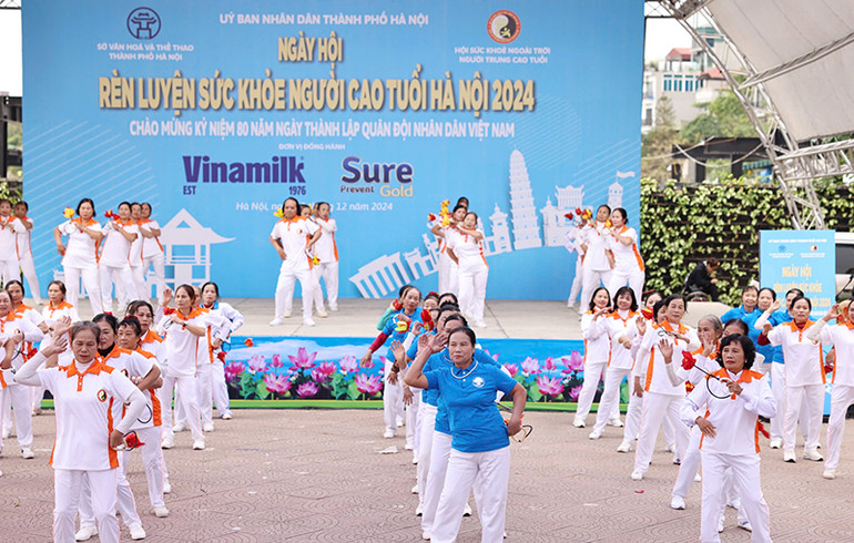 Hội có Ban huấn luyện nghiên cứu đưa ra một hệ thống bài tập, phương pháp đa dạng và thích hợp với sức khỏe lớp người trung, cao tuổi.