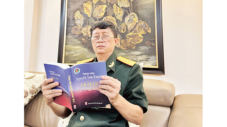 Đại tá Nguyễn Việt Hà, con trai Thượng tướng Nguyễn Nam Khánh ôn lại hồi ức của cha mình.