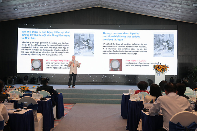 Hội thảo quốc tế Dinh dưỡng người Việt lần II - chủ đề Dinh dưỡng học đường - năm 2024.