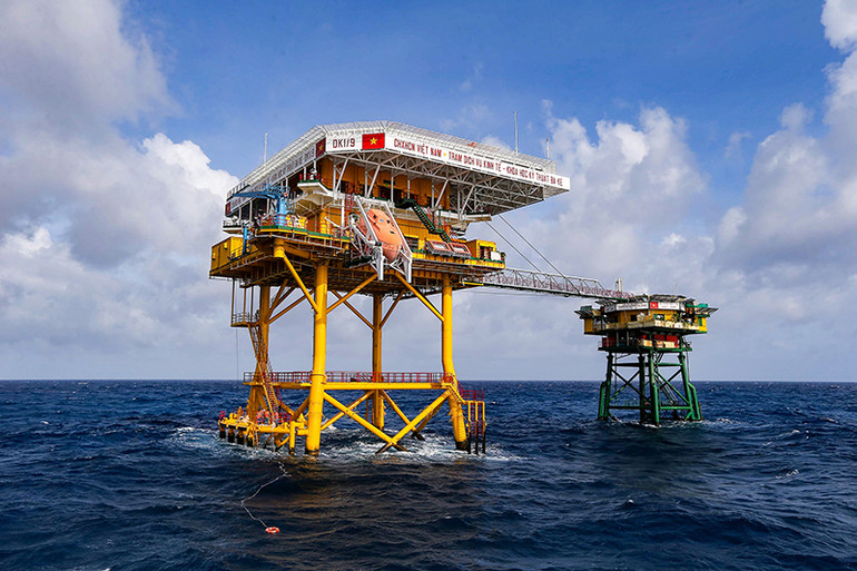 Nhà giàn DK1. Ảnh | THẾ ĐẠI