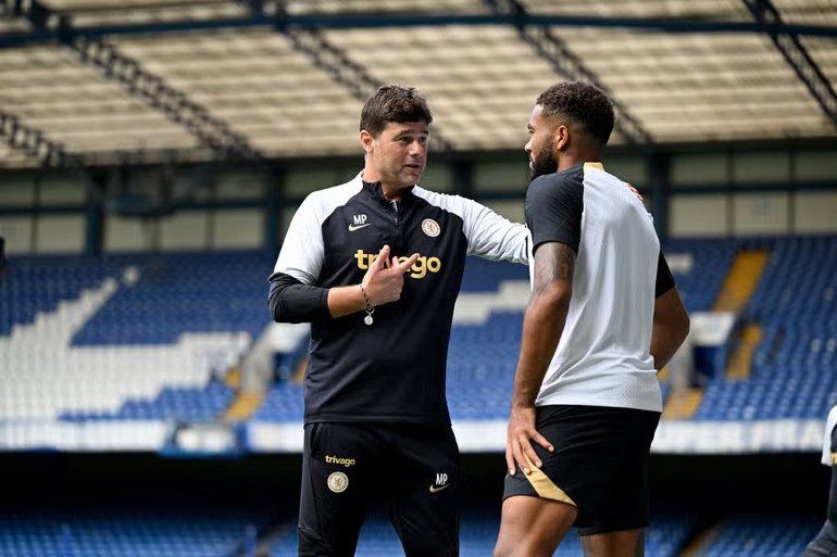 Mauricio Pochettino chờ đợi sự trở lại của Reece James trong trận derby sắp tới.