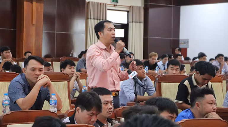 Ý kiến của thanh niên sau khi hoàn thành nghĩa vụ quân sự tại buổi đối thoại. Ý kiến của thanh niên sau khi hoàn thành nghĩa vụ quân sự tại buổi đối thoại.