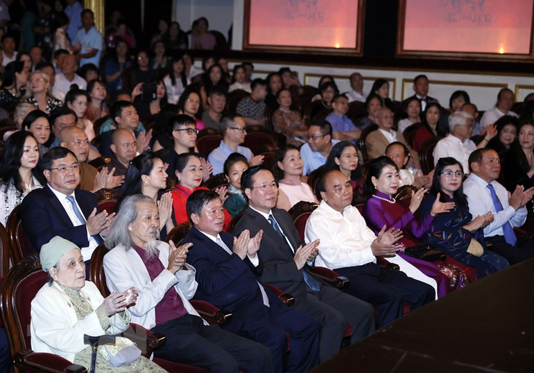 [Ảnh] Chương trình nghệ thuật kỷ niệm 100 năm ngày sinh Nhạc sĩ Văn Cao ảnh 5