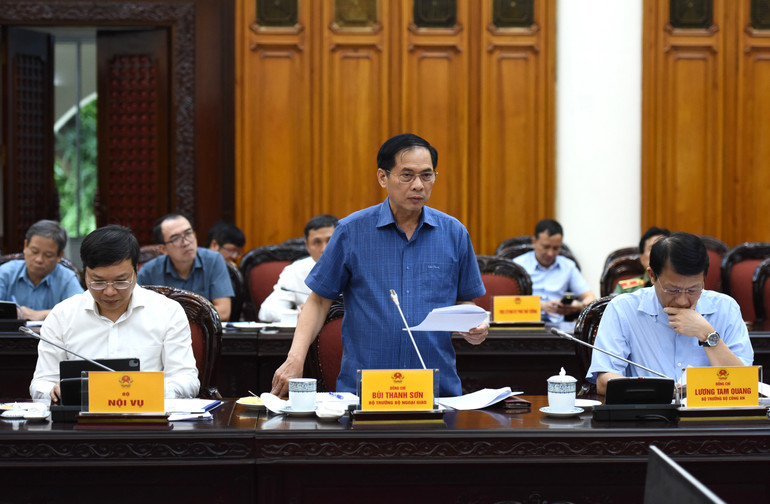 [Ảnh] Thủ tướng chủ trì họp Ban Chỉ đạo tổng kết 20 năm thực hiện mô hình tổ chức bộ máy của Chính phủ ảnh 5