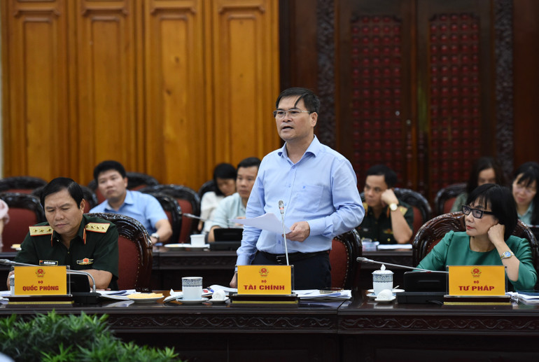 [Ảnh] Thủ tướng chủ trì họp Ban Chỉ đạo tổng kết 20 năm thực hiện mô hình tổ chức bộ máy của Chính phủ ảnh 6