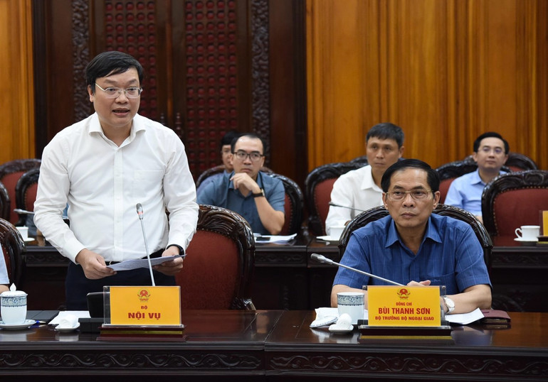 [Ảnh] Thủ tướng chủ trì họp Ban Chỉ đạo tổng kết 20 năm thực hiện mô hình tổ chức bộ máy của Chính phủ ảnh 9