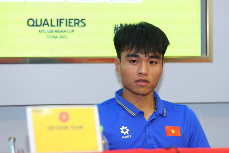 Cầu thủ Nguyễn Công Phương thi đấu ấn tượng dưới màu áo U20 Việt Nam sau hai trận đầu tiên của Vòng loại U20 châu Á 2025.