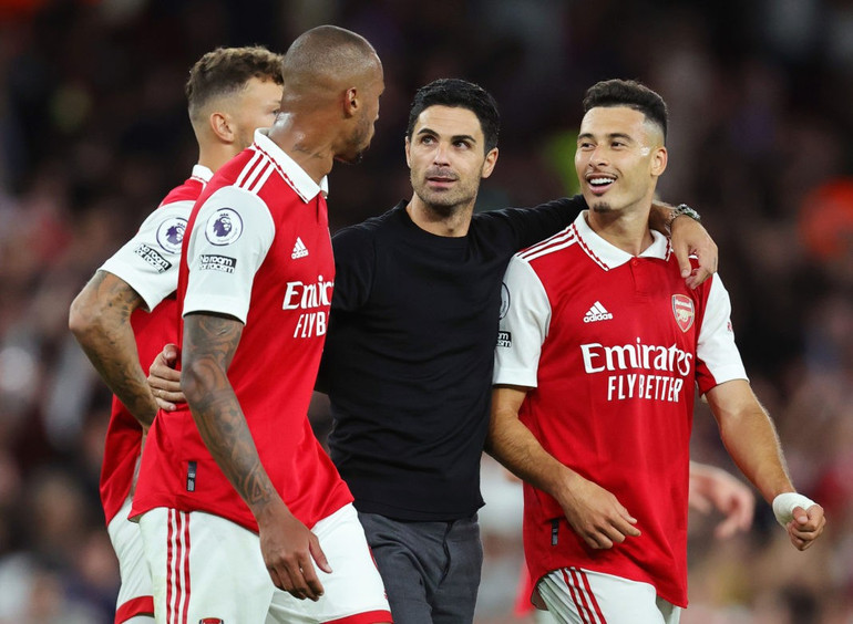 Arteta mang đến sự thay đổi chóng mặt cho Arsenal. (Ảnh: Getty)