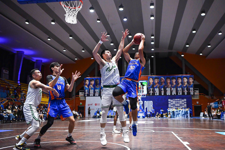 Các kép phụ của Hanoi Buffaloes được tạo cơ hội ra sân thi đấu. (Ảnh: VBA)