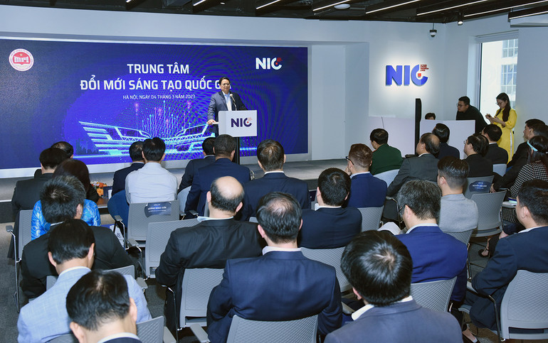 [Ảnh] Thủ tướng Phạm Minh Chính thăm Trung tâm Đổi mới sáng tạo Quốc gia ảnh 8