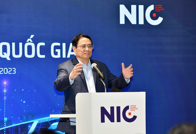 [Ảnh] Thủ tướng Phạm Minh Chính thăm Trung tâm Đổi mới sáng tạo Quốc gia ảnh 7