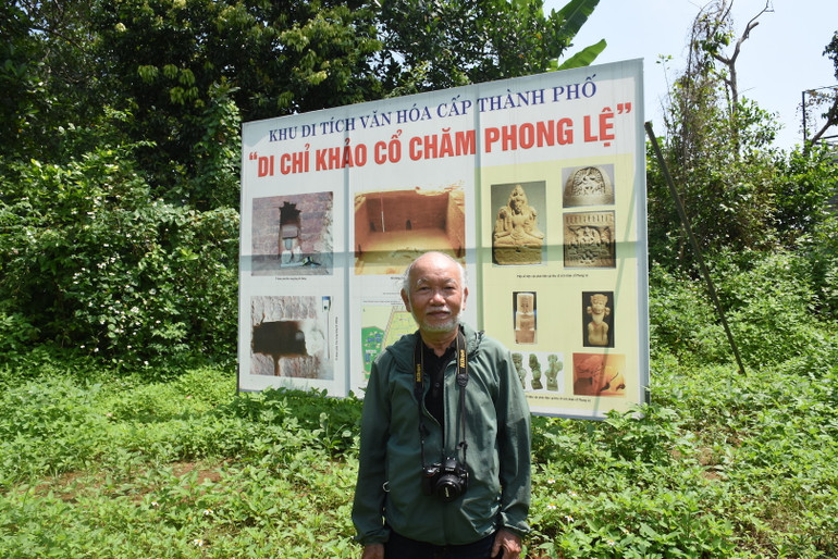 Nhà nghiên cứu Võ Văn Thắng (nguyên giám đốc Bảo tàng điêu khắc Chăm Đà Nẵng)