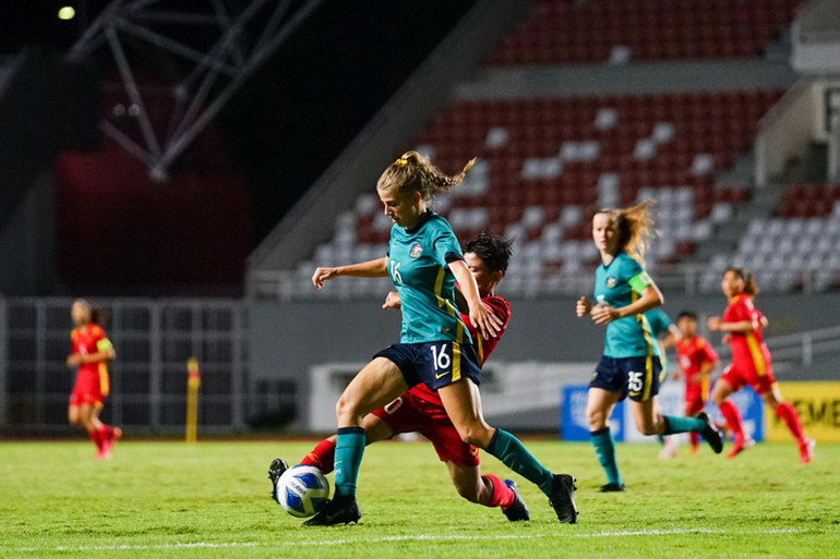 Phòng ngự chặt chẽ những phút cuối. (Ảnh: VFF) Phòng ngự chặt chẽ những phút cuối. (Ảnh: VFF)