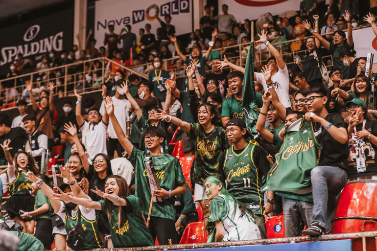 Chiến thắng làm hài lòng người hâm mộ Cantho Catfish. (Ảnh: VBA)